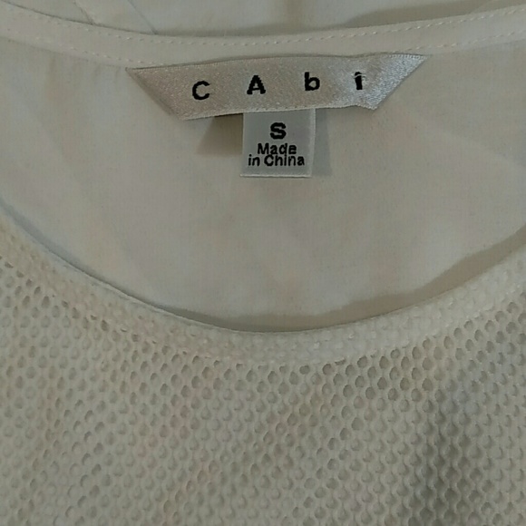 Cabi Mesh Trim Tank size small - Picture 4 of 8